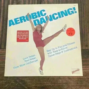 Vintage Exercise "Aerobic Dancing" 16 Page instruction Booklet Fitness.